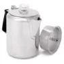 GSI Rostfritt Stål Silikon Glacier Kaffepress Med Handtag 3 Kopp, Silver, One Size
