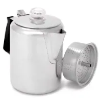 GSI Rostfritt Stål Silikon Glacier Kaffepressobryggare Med Handtag 9 Kopp GSI Rostfritt Stål Silikon Glacier Kaffepressobryggare Med Handtag 9 Kopp