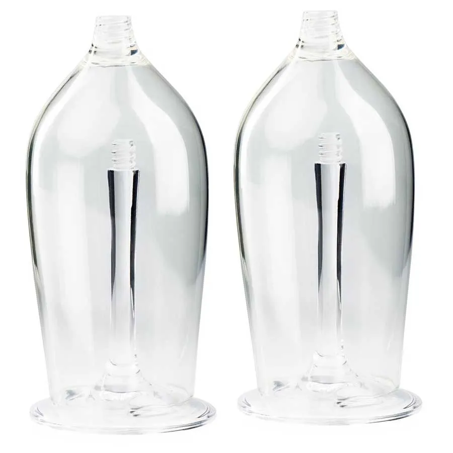 GSI Set Med Stapelbara Champagneglas 2 Enheter, Clear, One Size