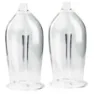 GSI Set Med Stapelbara Champagneglas 2 Enheter, Clear, One Size