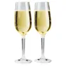 GSI Set Med Stapelbara Champagneglas 2 Enheter, Clear, One Size
