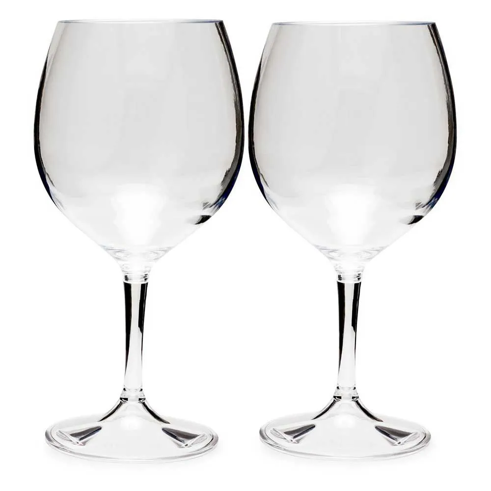 GSI Set Med Stapelbara Rödvinsglas 2 Enheter, Clear, One Size