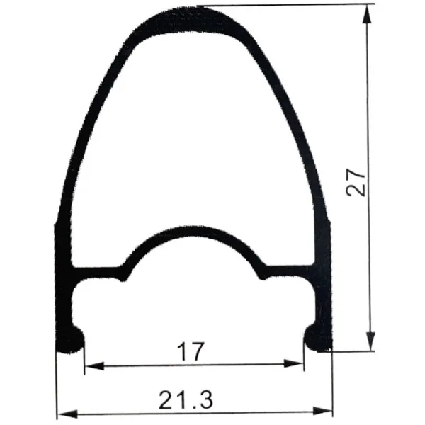 GTR Rr17 Disc Tubular Framhjul För Landsvägscykel