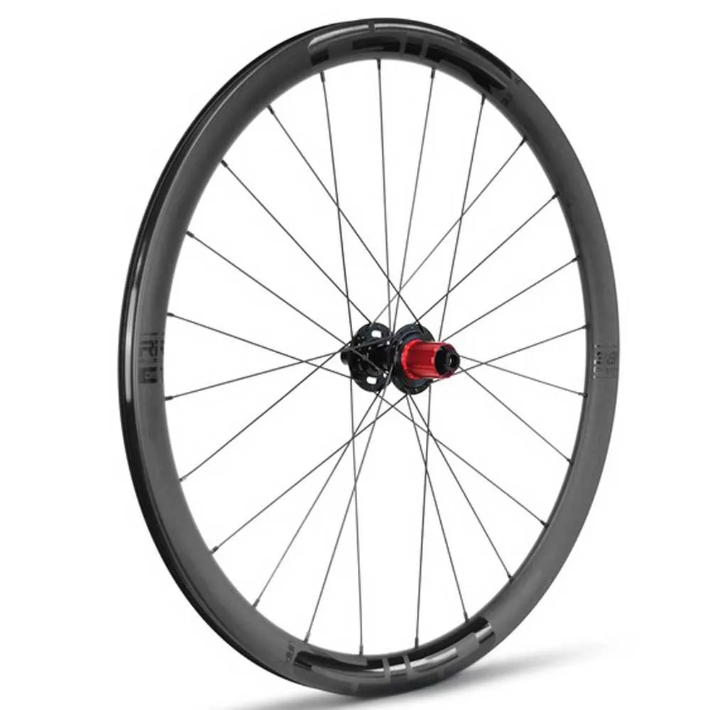 GTR Rr38 Carbon Cl Disc Tubular Landsvägscykelns Bakhjul, Black, 12 x 142mm, Shimano/Sram HG