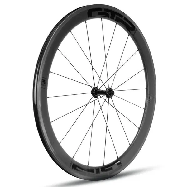 GTR Rr50 Carbon V-brake Tubular Framhjul För Landsvägscykel, Black, 9 x 100mm GTR Rr50 Carbon V-brake Tubular Framhjul För Landsvägscykel, Black, 9 x 100mm