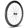GTR Rr50 Carbon V-brake Tubular Framhjul För Landsvägscykel, Black, 9 x 100mm