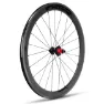 GTR Rr50 Carbon V-brake Tubular Landsvägscykelns Bakhjul, Black, 9.5 x 135mm, Shimano/Sram HG