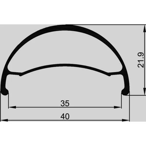 GTR Sl35 27.5´´ Cl Disc Tubeless Mtb Framhjul