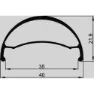 GTR Sl35 29´´ Cl Disc Tubeless Mtb Framhjul