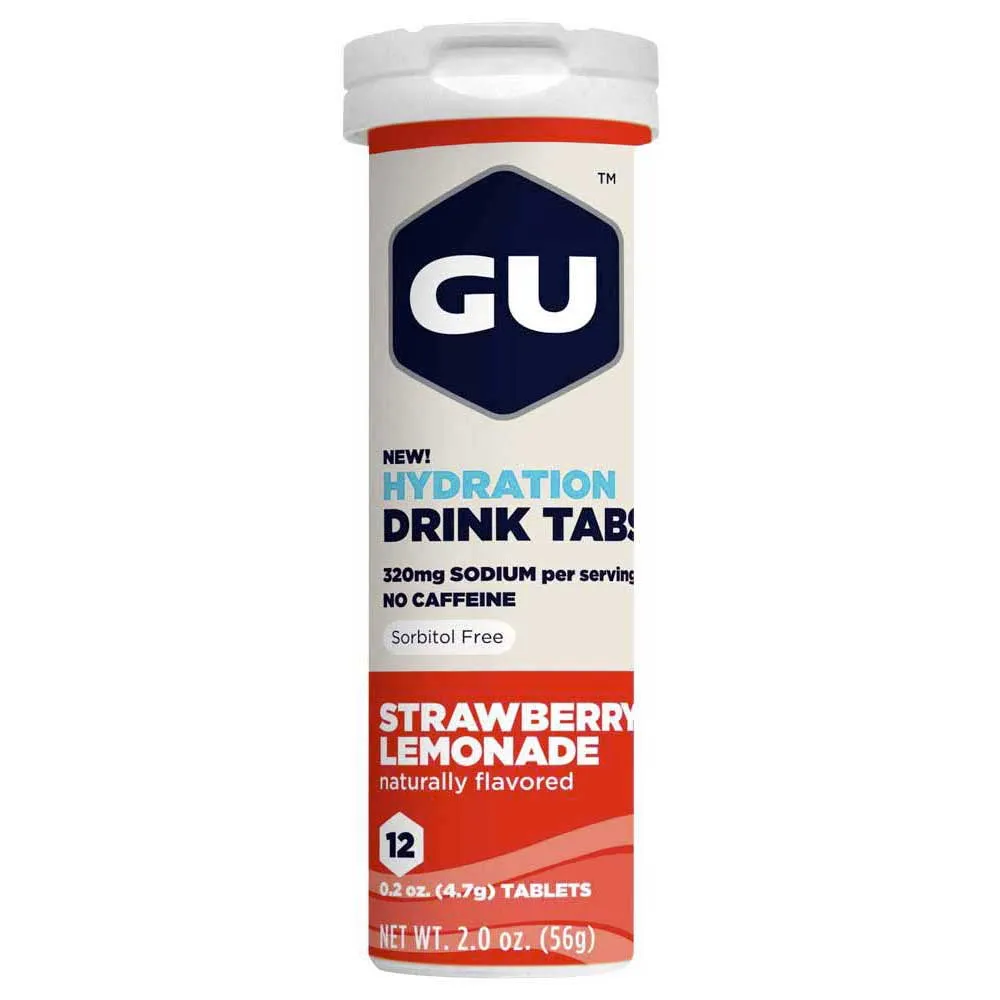 GU Hydration Tablettask Jordgubbscitronad 10 Enheter, Multicolor, One Size GU Hydration Tablettask Jordgubbscitronad 10 Enheter, Multicolor, One Size