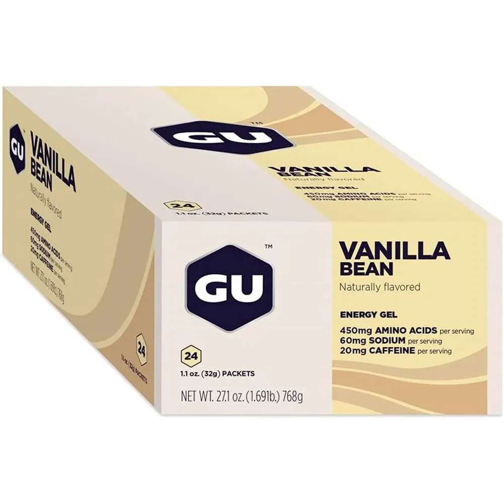 GU Låda Med Energigeler Vaniljstång 24 Enheter, Multicolor, One Size GU Låda Med Energigeler Vaniljstång 24 Enheter, Multicolor, One Size
