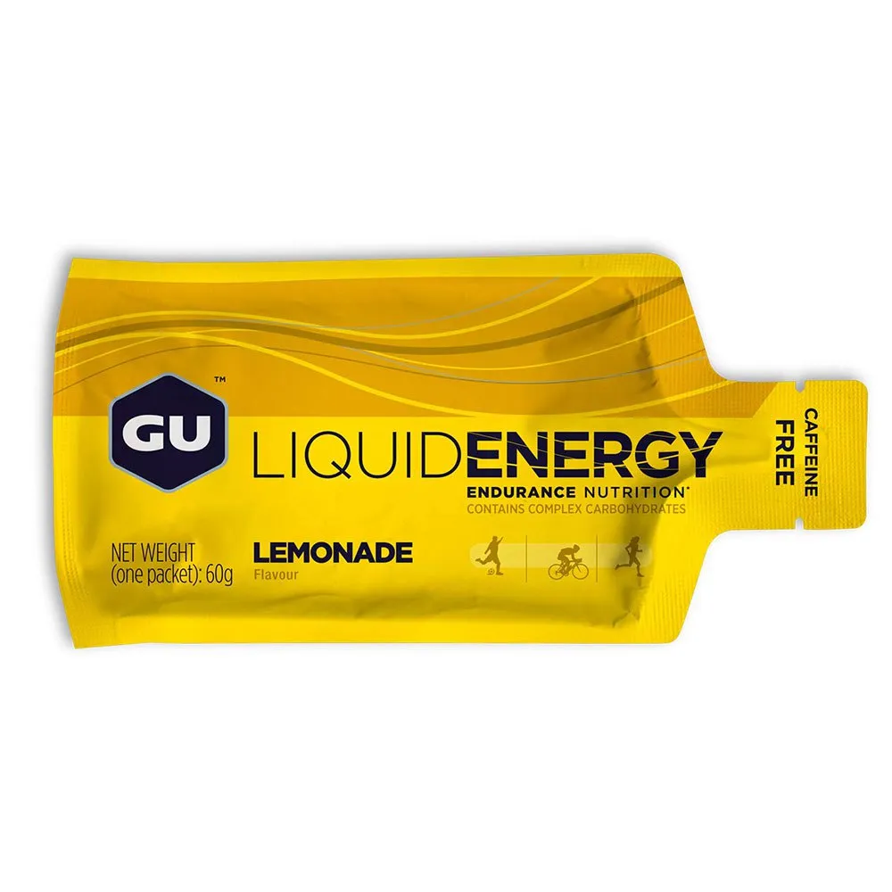 GU Liquid Låda Med Energigeler Citron 60g 12 Enheter, One size