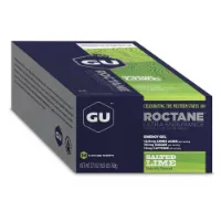 GU Roctane Salted Låda Med Energigeler Lime 24 Enheter GU Roctane Salted Låda Med Energigeler Lime 24 Enheter