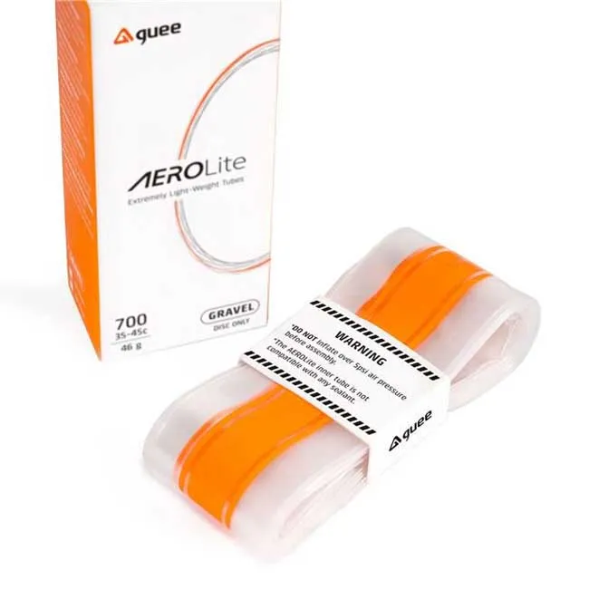 Guee Aerolite Road Presta 60 Mm Innerslang, Clear / orange, 700C, 20-32