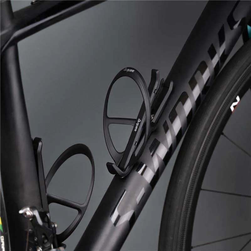 Guee Qing+ Carbon Flaskhållare, Black / black, One Size