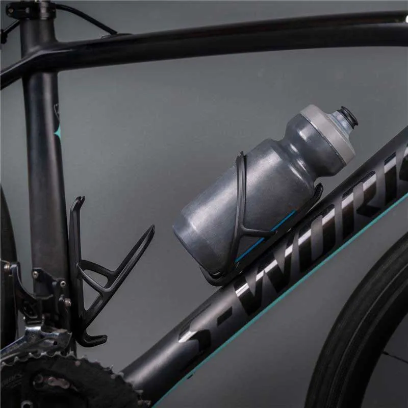 Guee Qing+ Carbon Flaskhållare, Black / black, One Size