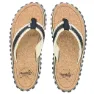 Gumbies Unisex Corker Flipflop, Black