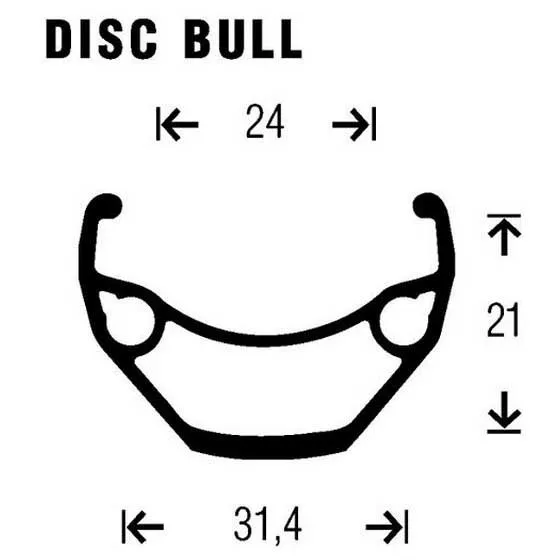 Gurpil 6b Disc Bull 26´´ 6b Disc Mtb Bakhjul Gurpil 6b Disc Bull 26´´ 6b Disc Mtb Bakhjul