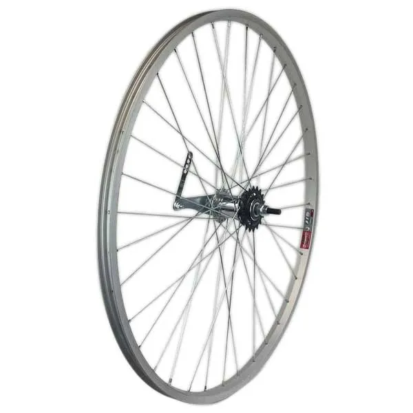 Gurpil Aluminium 700 Back-pedal Tubular Bakhjul, Silver, 9 x 110mm Gurpil Aluminium 700 Back-pedal Tubular Bakhjul, Silver, 9 x 110mm