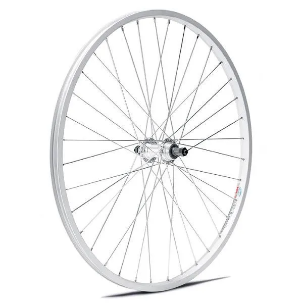 Gurpil Cyber 10 26´´ Qr Mtb Bakhjul, Silver, 9 x 135mm, Shimano/Sram HG