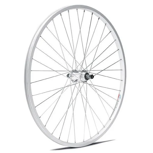 Gurpil Cyber 10 8s 650c Landsvägscykelns Bakhjul, Silver, 9 x 135mm, Shimano/Sram HG