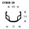 Gurpil Cyber 20 26´´ Disc Mtb Framhjul, Black, 9 x 100mm