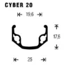 Gurpil Cyber 20 26´´ Mtb Framhjul