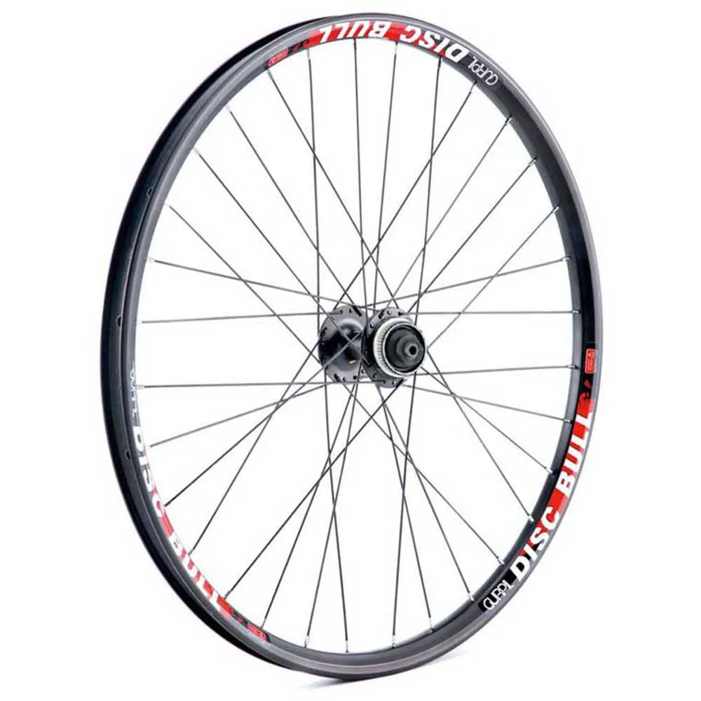 Gurpil Disc Bull M4050 26´´ Cl Disc Mtb Bakhjul, Black, 9 x 135mm, Shimano/Sram HG Gurpil Disc Bull M4050 26´´ Cl Disc Mtb Bakhjul, Black, 9 x 135mm, Shimano/Sram HG