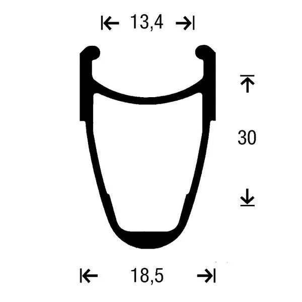 Gurpil Fixed Dp-18 Balls Disc Tubular Framhjul