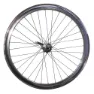 Gurpil Fixed G42 Back-pedal Tubular Bakhjul, Silver / black, 9 x 110mm
