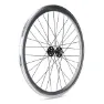 Gurpil Fixed/pista G42 Framhjul, Silver / black, One Size