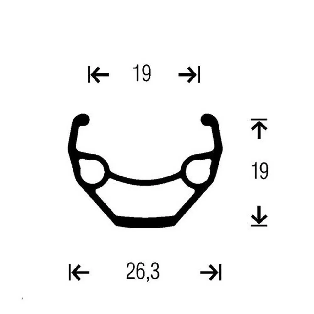 Gurpil Nainer M4050 29´´ Cl Disc Mtb Framhjul, Black, 9 x 100mm