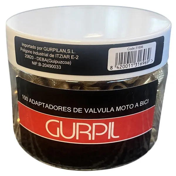Gurpil Ventiladapter 100 Enheter, Gold, One Size