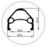 Gurpil Xm M475 27.5´´ 6b Disc Mtb Framhjul, Black, 9 x 100mm