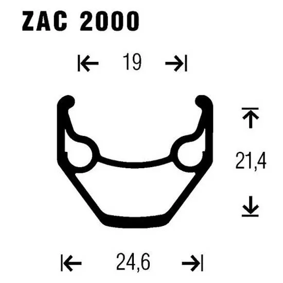 Gurpil Zac 26´´ Mtb Framhjul