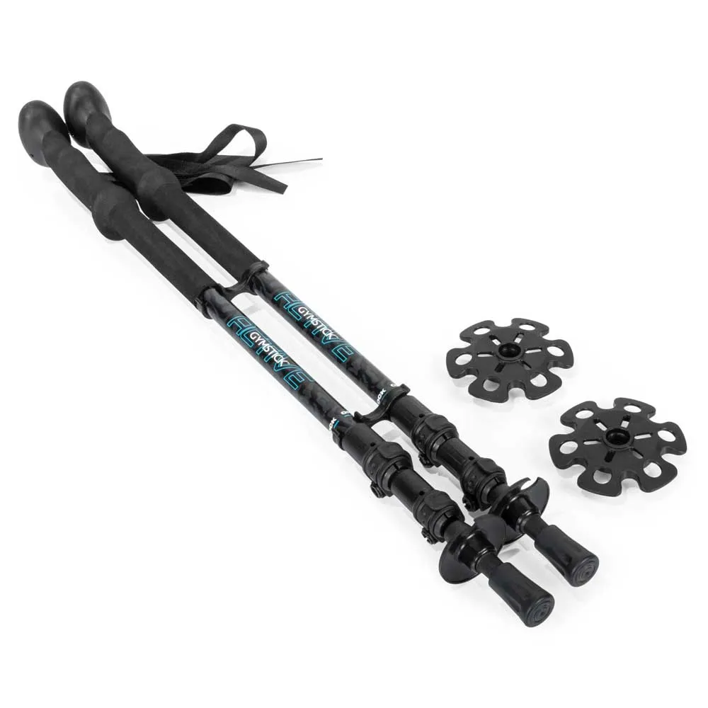 Gymstick Active Stavar, Black, 65-135cm