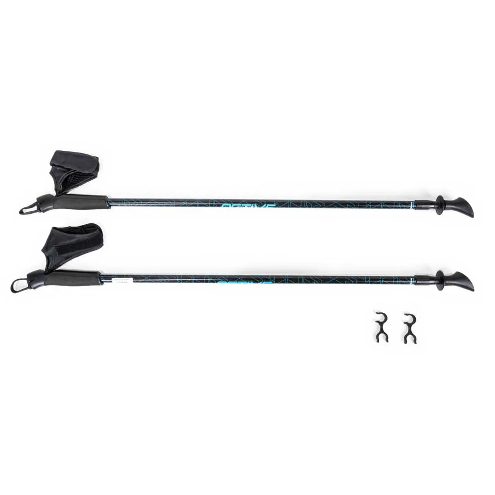 Gymstick Active Walker Stavar, Black, 85-135cm Gymstick Active Walker Stavar, Black, 85-135cm