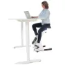 Gymstick Desk Motionscykel, White / Black, One Size
