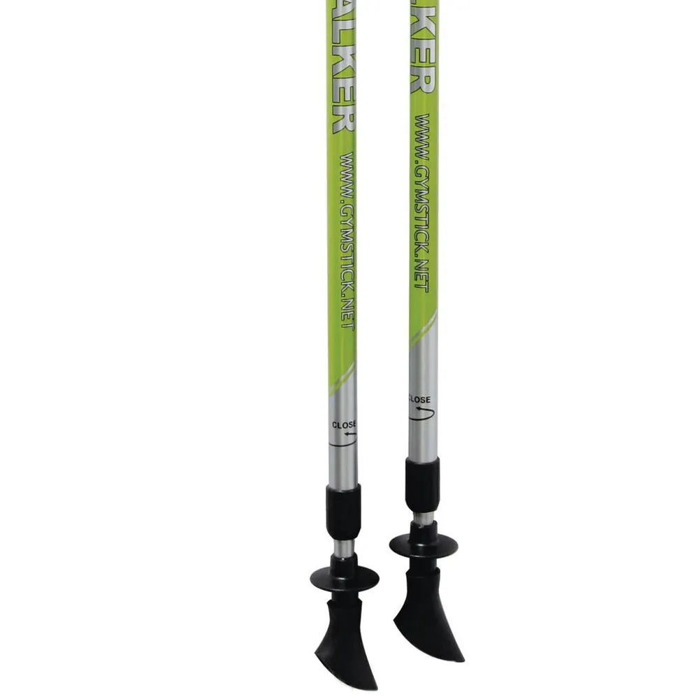 Gymstick Telescopic Fit Walker Stavar, Green / grey, 83-135cm