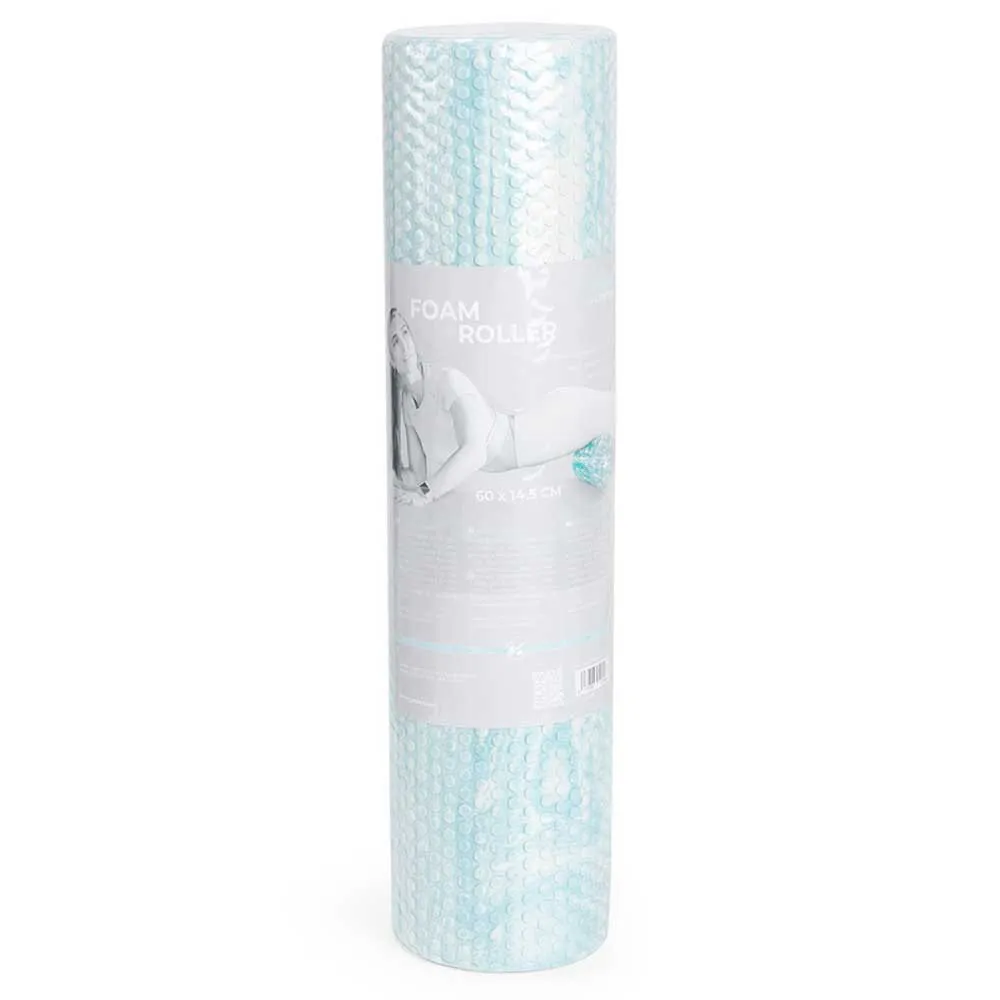 Gymstick Vivid Massage Rulle, Blue, 60 x 14.5cm
