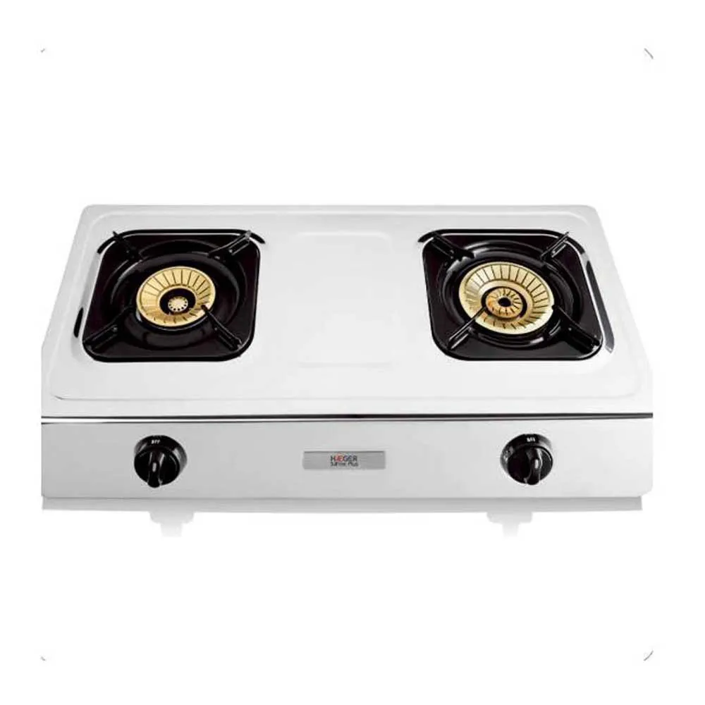Haeger Safine Plus Gaskök För Camping 2 Brännare, White, One Size