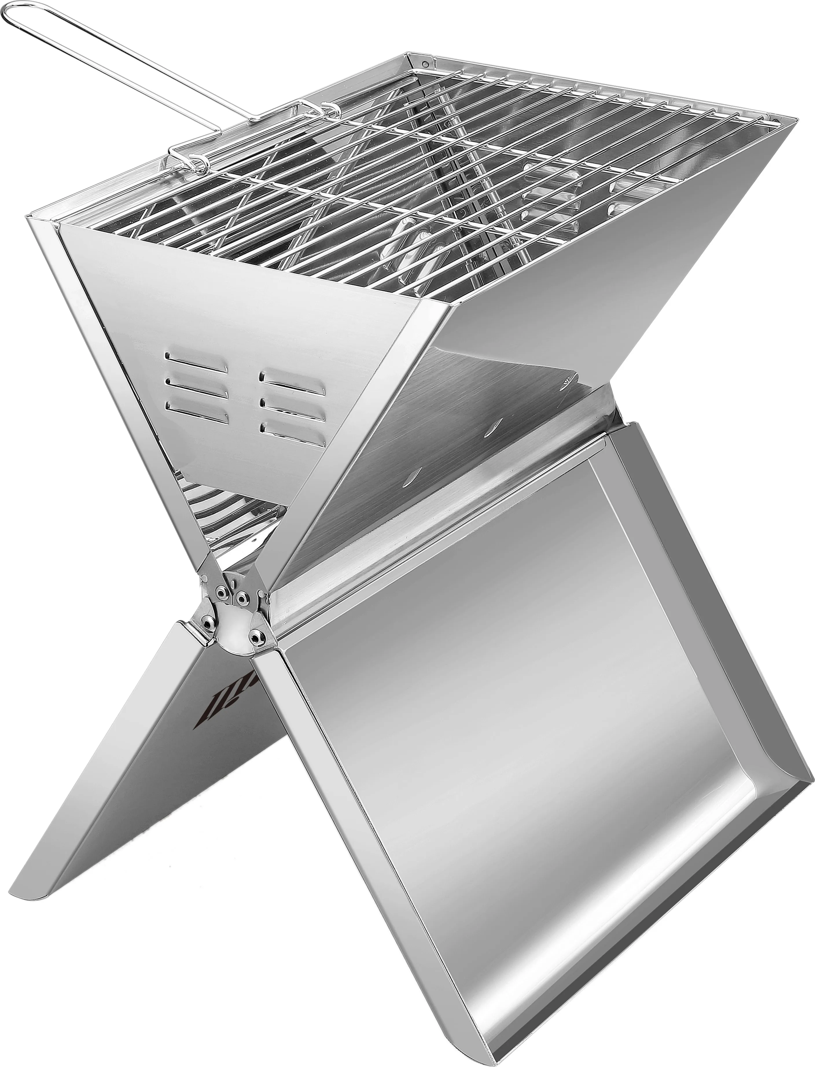 Hällmark Foldable Grill, Stainless steel, One Size Hällmark Foldable Grill, Stainless steel, One Size