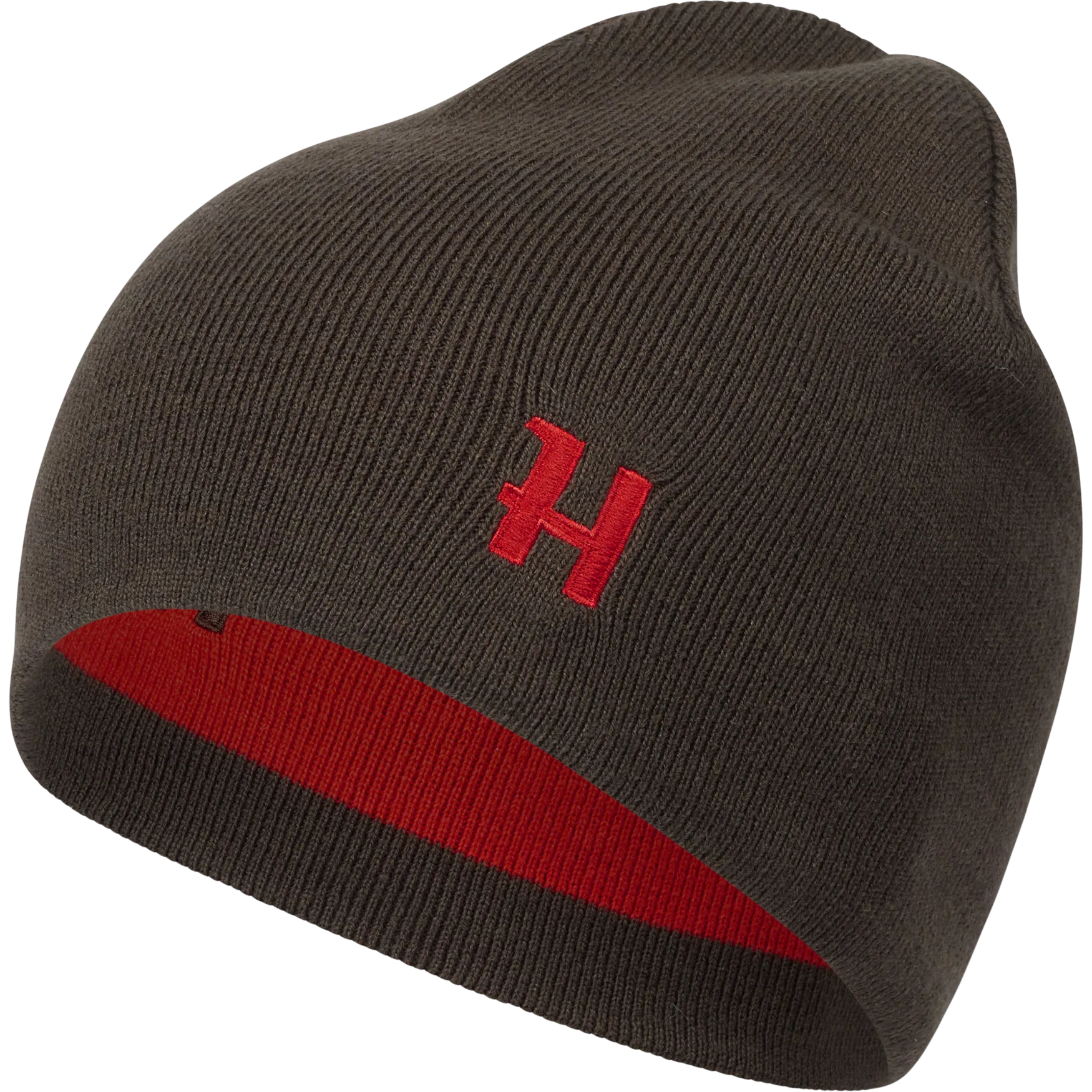 Härkila Aspire Reversible Beanie, Shadow brown/red Härkila Aspire Reversible Beanie, Shadow brown/red