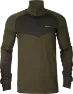 Härkila Men's Base Warm Baselayer Shirt, Willow green/Shadow brown
