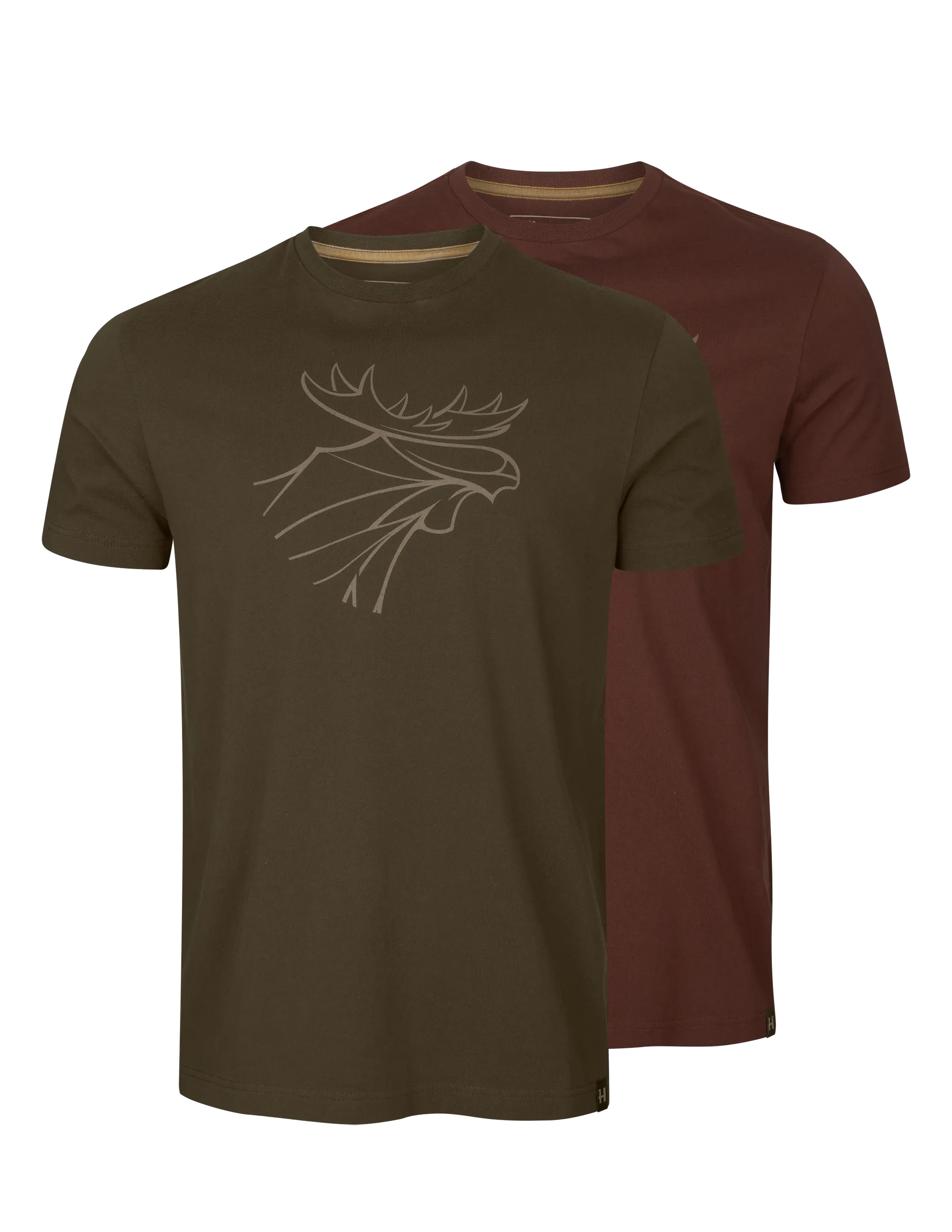 Härkila Men's Graphic T-Shirt 2-Pack