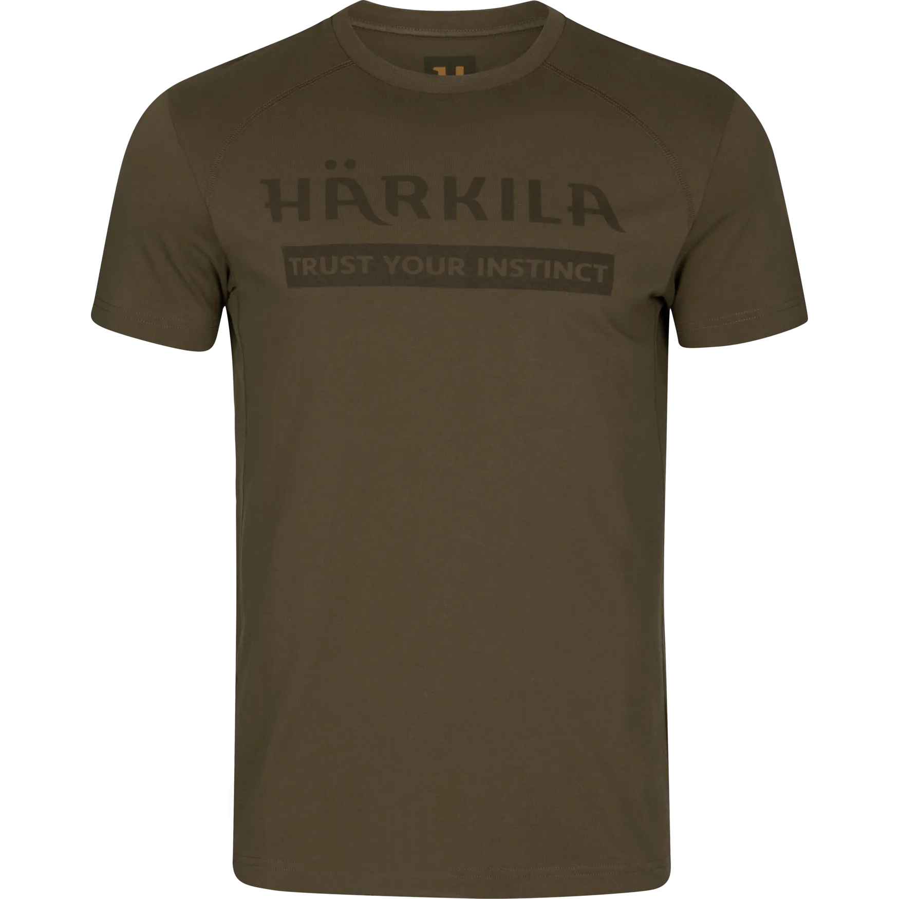 Härkila Men's Logo SS T-Shirt, Willow Green