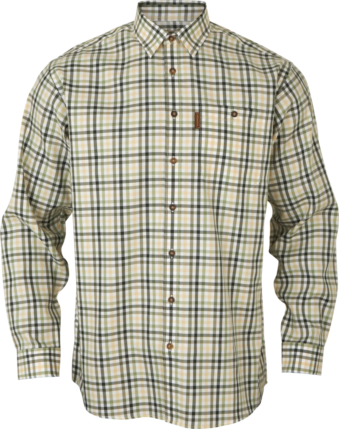 Härkila Men's Milford Shirt, Beech green check Härkila Men's Milford Shirt, Beech green check