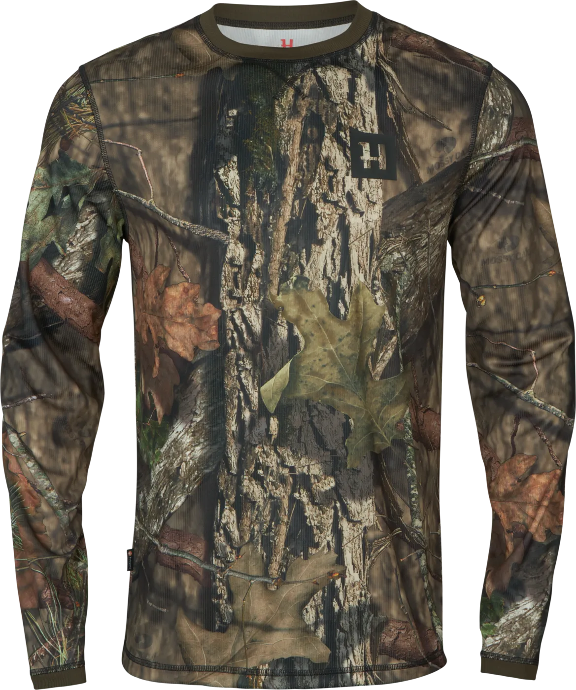 Härkila Men's Moose Hunter 2.0 Long Sleeve T-Shirt, MossyOak®Break-up Country®