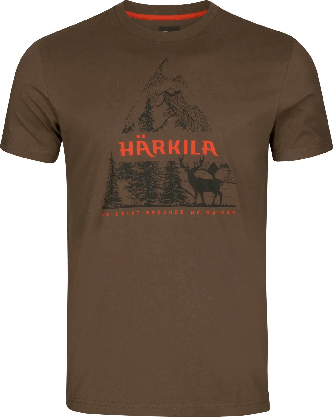 Härkila Men's Nature Shortsleeve T-Shirt, Slate black Härkila Men's Nature Shortsleeve T-Shirt, Slate black