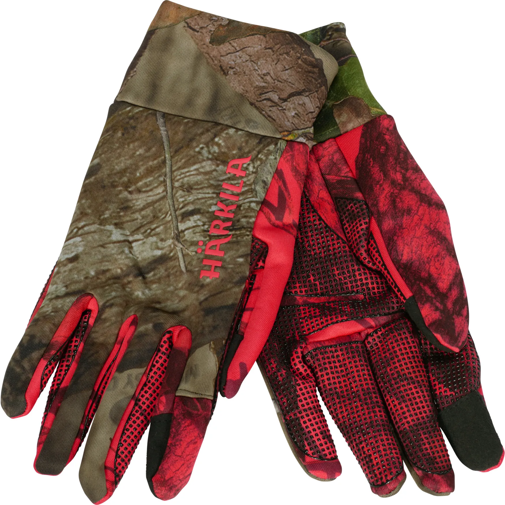 Härkila Moose Hunter 2.0 Fleece Gloves, MossyOak®Break-Up Country®/MossyOak®Red Härkila Moose Hunter 2.0 Fleece Gloves, MossyOak®Break-Up Country®/MossyOak®Red